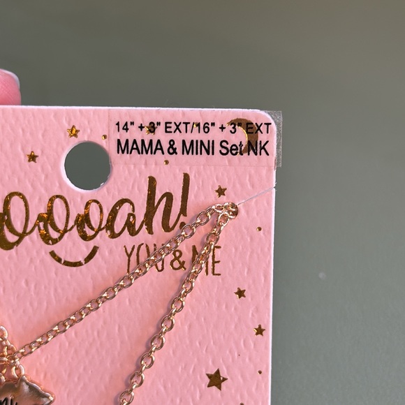 ❤️ Mini & Mama bear 🐻 necklace set! NWT - Picture 4 of 5